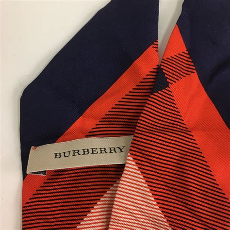 seidenschal burberry muster